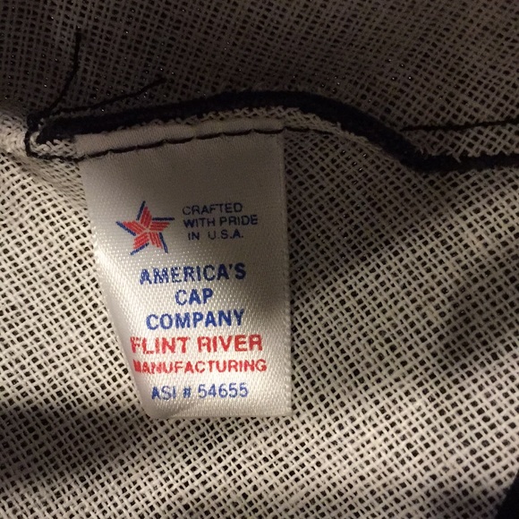 Flint River baseball style hat made in USA - Picture 7 of 7